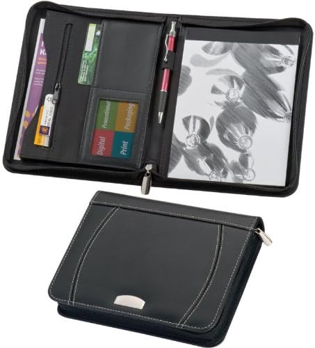 Bonded Leather Writing Case A5 Business Portfolio Writing Case Conference Folder