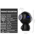 Bodecin Mini Portable Wireless Stereo Robot Smart Bluetooth Speaker with Power Bank Function Support TF MP3 AUX, Build in Microphone for Handfree Calls(Black)