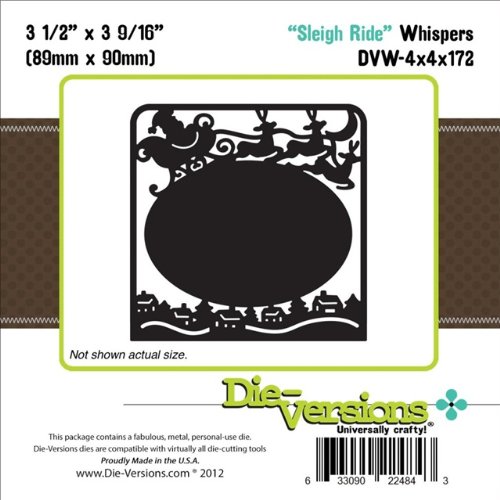 Whispers Die-Versions Sleigh Ride Die