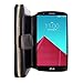 G4 Case, LG G4 Case, Cellularvilla LG G4 Wallet Bag Case, Premium Pu Leather Flip [7 Card Slots] Pocket Case, [Zipper Wallet] with Hard Soft [Magnetic Detachable] Back Cover for LG G4 (Black)