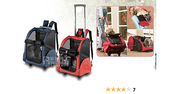 dog travel bag with wheels