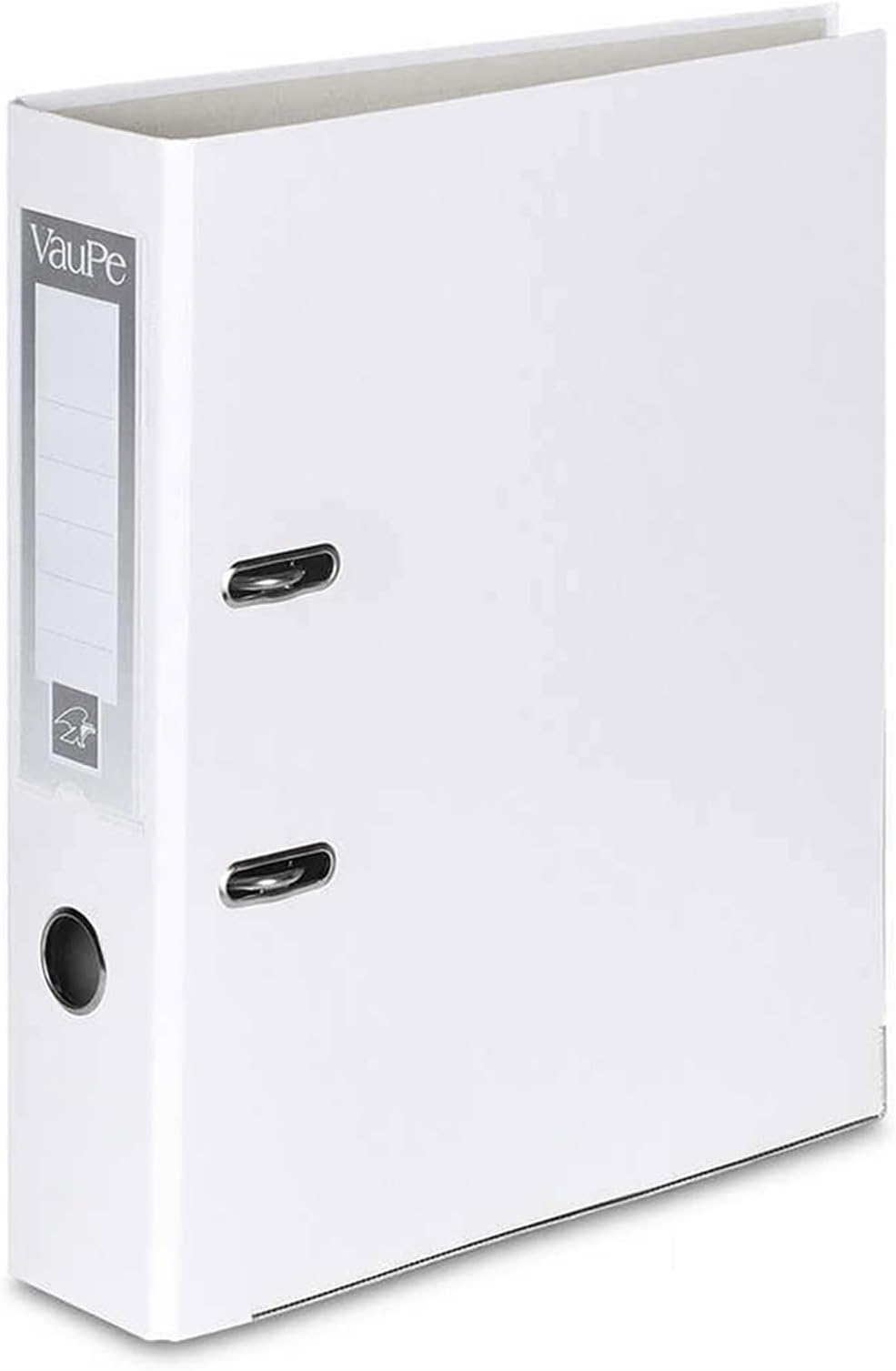 Office Centre 1x White A4 75mm Lever Arch File Metal Edge 15 Colours