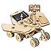 ROBOTIME DIY Assemble Toy Set Solar Power Toy DIY Car 3D Model Building Puzzle Scholastic Educational Kit Great STEM Project Surprising Birthday & Christmas Gifts for Boys and Girls(Spirit Rover)