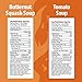 Kettle and Fire Tomato, Miso, Butternut Squash and Thai Curry Bone Broth Soup Variety Pack, Gluten Free, High in Protein and Collagen, 4 Pack