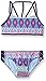 Gossip Girl Stripe Fusion Two Piece Bikini Swimsuit
