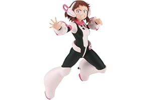 YLQANONG MHA Figures Uraraka Ochako Anime Figure Statues Bakugo Midoriya Izuku Anime Action Figurine 13CM/5.12IN