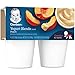 Gerber Baby Food, Yogurt Blends for Crawler, Peach, 4 count of 3.5 oz cups (Pack of 6)