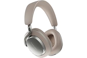 Bowers & Wilkins Px8 S2 Wireless Over-Ear Headphones, Active Noise Cancelling & Transparency Mode, High-Res Playback, 30H Pla