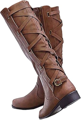Lace up back riding boots Clearance