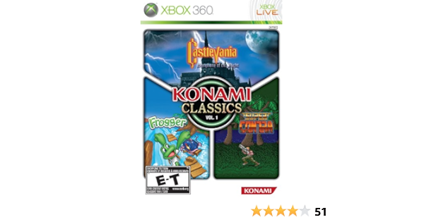 konami classics xbox 360