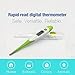 Medical Digital Thermometer 10 Sec Quick Read with Fever Indicator and Flexible Tip - Best Adults/ Baby /Kids /Infant Thermometer- Basal Armpit /Rectal /Oral Temperature Thermometer