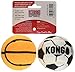 Kong - Sport Balls - Extra Bouncy, Tough Balls for Indoor/Outdoor Play - Large (2 Pack - Assorted)