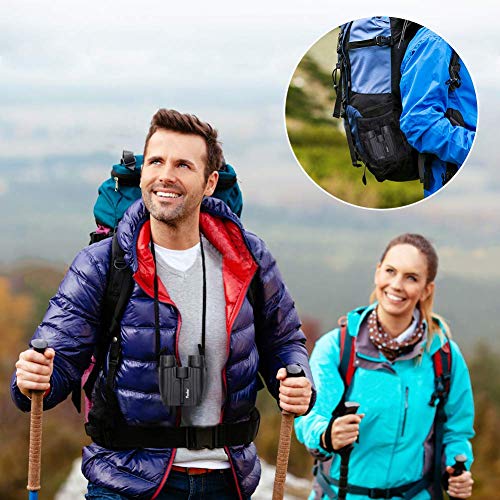 Pankoo 10x25 Compact Binoculars for Adults Kids,Light Weight Small Pocket High Power Binocular for Bird Watching Travel Hiking Wildlife Hunting Concerts,Compact-Binoculars-for-Bird-Watching - Thumbnail 5
