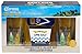 Corona Extra Collectors Set 16oz Beer Glasses w/ Corona Surf Board Decal Wrapped Pint Glasses Set of Two (2) with Flip Flop Corona Bottle Opener & Lime Flavored Rimming Salt