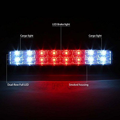 DNA Motoring 3BL-FSPRAN99-LED-SM Third Brake Light