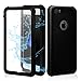 Feagar Waterproof case Compatible for Apple iPhone 6/6s, Underwater Full Body Snow-Proof Shock-Proof Dirt-Proof Hard Cover for iPhone 6/6S |Touch ID Available | Access to All Functions (Black)