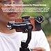 Univer Gimbal Counterweight for Zhiyun Smooth 4,Feiyu Vimble 2, DJI Osmo Mobile 2 Adjustbale Gimbal Stabilizer Moment Anamorphic Lens Photography Movie up to 75g