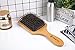 ThickTails Boar Bristle Hair Brush - Rectangle With Nylon Pins. Premium Gift Set. Bamboo Paddle Detangler Brush, Detangling Hairbrush Adds Shine, Daily Use for Conditioning Improves Hair Texture