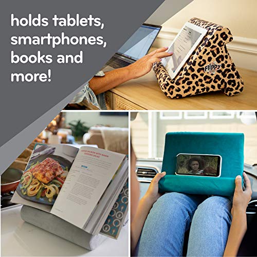 Flippy Tablet Pillow Stand and iPad Holder for Lap, Desk and Bed, Multi