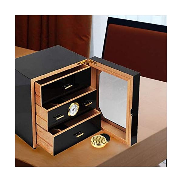 Cigar Hygrometer Cigar Humidifier Precision Round Adjustable Point