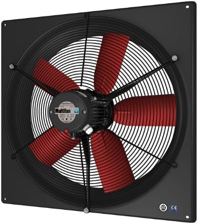 Vostermans - 6E56-K-240V - 27-9/16 x 27-9/16 240VACV Corrosion Resistant, Medium Performance 1-Phase Exhaust Fan