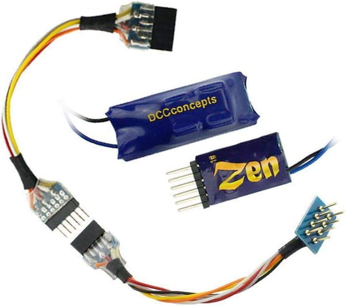 DCC Concepts DCD-ZN68 ZEN 6 PIN VERSATILE 2 Function Decoder w/Stay Alive