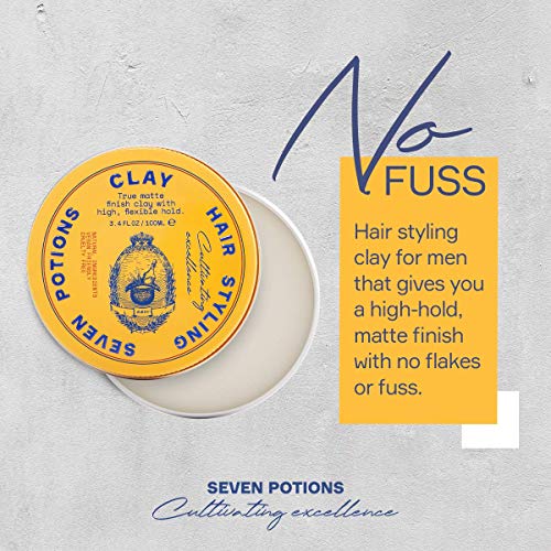 Hair Clay For Men and Women 3.4 fl oz High Hold Matte Pomade