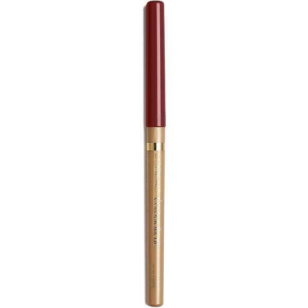 L’OREAL PARIS COLOUR RICHE LIP LINER PENCIL, CREAMY LIP LINER WITH OMEGA 3 AND VITAMIN E, 773 TRULY BURGUNDY (COOL TONED BURGUNDY)