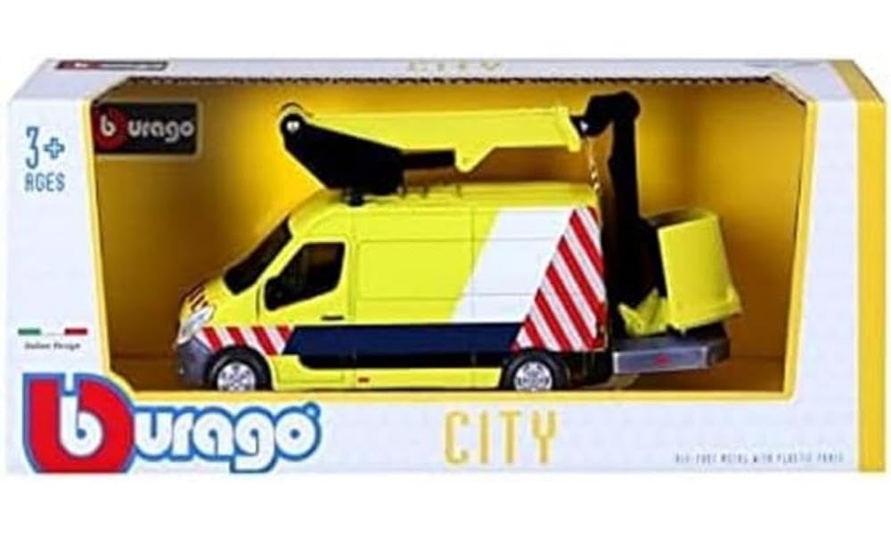 Burago 1:48 scale municipal vehicle - model selected at random
