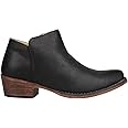 Roper Womens Ava Harness Snip Toe Casual Boots Ankle Low Heel 1 2 Brown