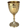 Design Toscano The King's Royal Chalice Embossed Brass Goblet