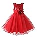 Pettigirl Girl's Sequin Bodice Special Occasion Dress Infant Toddler Flower Girl Dress