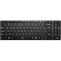 Teclado Sem Fio Slim Conexão Bluetooth Multimídia Teclas Scissor
