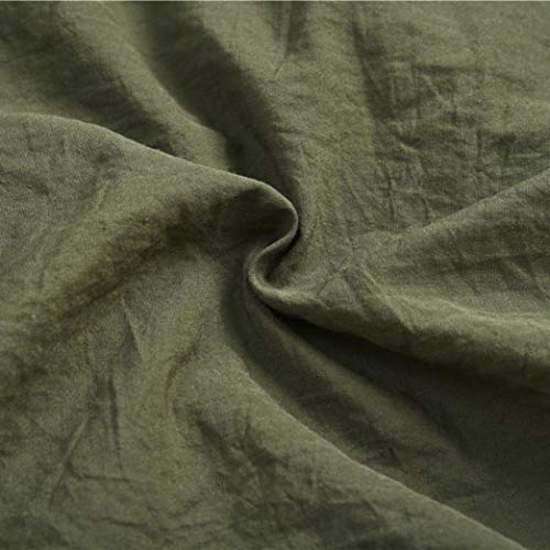 Womens High Waist Harem Baggy Hip Hop Dance Jogging Sweat Pants Slacks Trousers (S, Army Green)