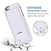 Kujian iPhone 7 Plus Battery Case,4200mAh Slim Charging Case with Free Screen Protector for Mag Mount External Charger Case 5.5inch for iPhone 7 Plus/ 6 plus/6S Plus (Rose Gold)
