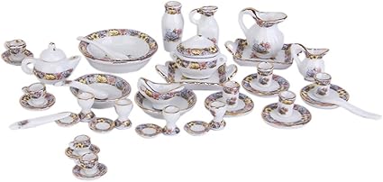 dolls house dinner set