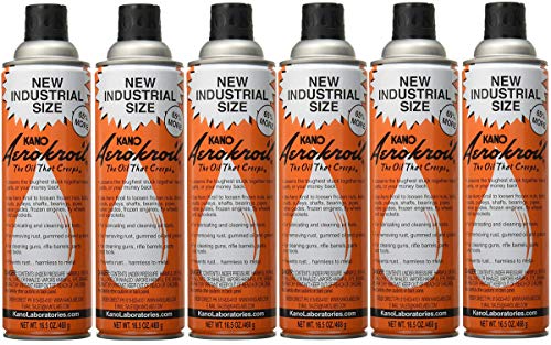 Kano Aerokroil Penetrating Oil, Industrial Size, 16.5 oz. aerosol (AEROKROILIND)