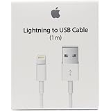 Apple Lightning USB Data Cable Charger for iPhone 6/6 Plus - 1 Meter - White