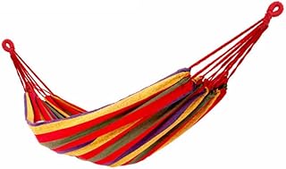 Ppy778 Outdoor-Hängematte, Dickes Segeltuch, Doppelschaukel-Campingausflug, 185 * 150cm (Color : Blue)