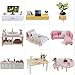 CUTEBEE Dollhouse Miniature with Furniture, Wooden DIY Dollhouse Kit Plus Dust Proof and Music Movement, 1:24 Scale Creative Room Idea (Dream Girl Heart)