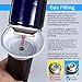 Ankway Culinary Butane Torch Lighter Refillable Kitchen Torch with Safety Lock & Adjustable Flame Food Torch Blow Torch for Creme Brulee, Cooking, Baking, DIY, Soldering, Welding, Searing, MAX 2500°F