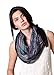 Anika Dali (15 Colors) Shimmer Sparkle Infinity Scarf, Women's Festival Bliss Lightweight Fashion Shawl
