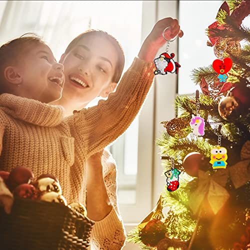 Advent Calendar 2021 Christmas Countdown Mini Christmas Ornaments 24 Days Adorable Squishy Different Surprise Relief Stress Toys for Kids and Adults