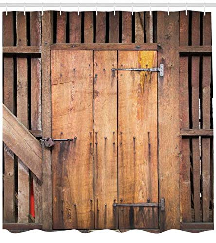 Vieja Puerta Simple como en Construcción Vertical Granero Casa Vacía