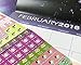 6 Sheets Reminder Appointment Calendar Stickers, Assorted Designs, (1080 Sticker Labels, 10.3 x 6 In)