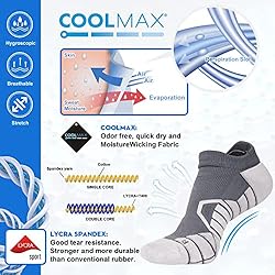 Hylaea Low Cut Athletic Running Socks for Men Women