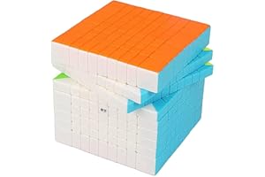 LiangCuber QY Speed Cube 9x9 Stickerless 75MM 9x9x9 Puzzle Cube Magic(2021 Version)