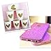 levylisa 10 Sheets A4 Mixed Colors Glitter Self-Adhesive Sticker Sticky Back Paper Craft Art Sparkling Sign Gemstone Metallic Colour DIY Gift