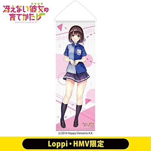 冴えない彼女の育てかた 加藤恵 等身大タペストリー 定番キャンバス 深崎暮人描き下ろし Loppi 冴えカノ ローソン Hmv限定