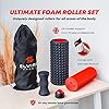 ELVIRE-Foam-Roller-Massage-Set-for-Deep-Tissue-Muscle-Massage-Back-Legs-Arms-Neck--Physio-Trigger-Point-Foam-Roller-Soft-Foam-Roller-Massage-Ball-Foot-Massage-Roller-Guide ELVIRE Foam Roller Deep Tissue Massager Set - Includes: Foam Rollers, Massage Roller Soft & Trigger Point, Massage Ball…
